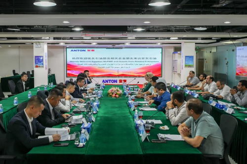安东集团携手埃及石油部代表及油气行业代表团，共绘能源合作新蓝图